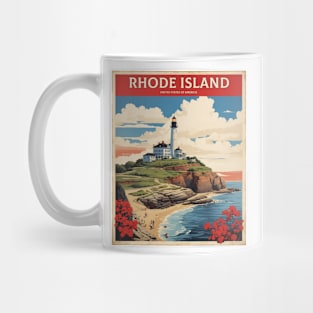 Rhode Island United States of America Tourism Vintage Mug